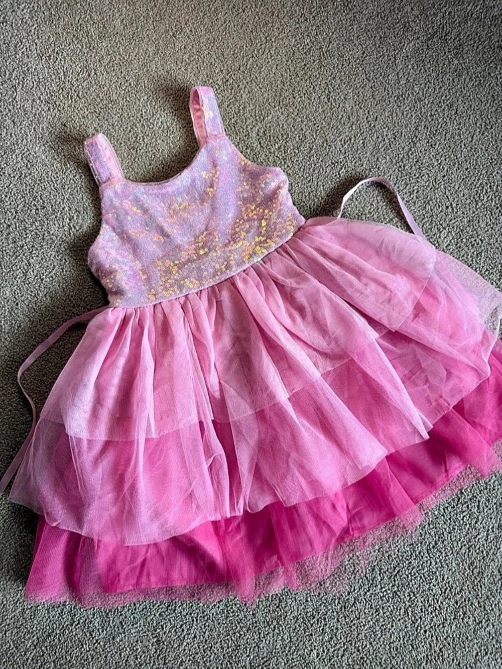 Pink Tulle Party Dress Like New